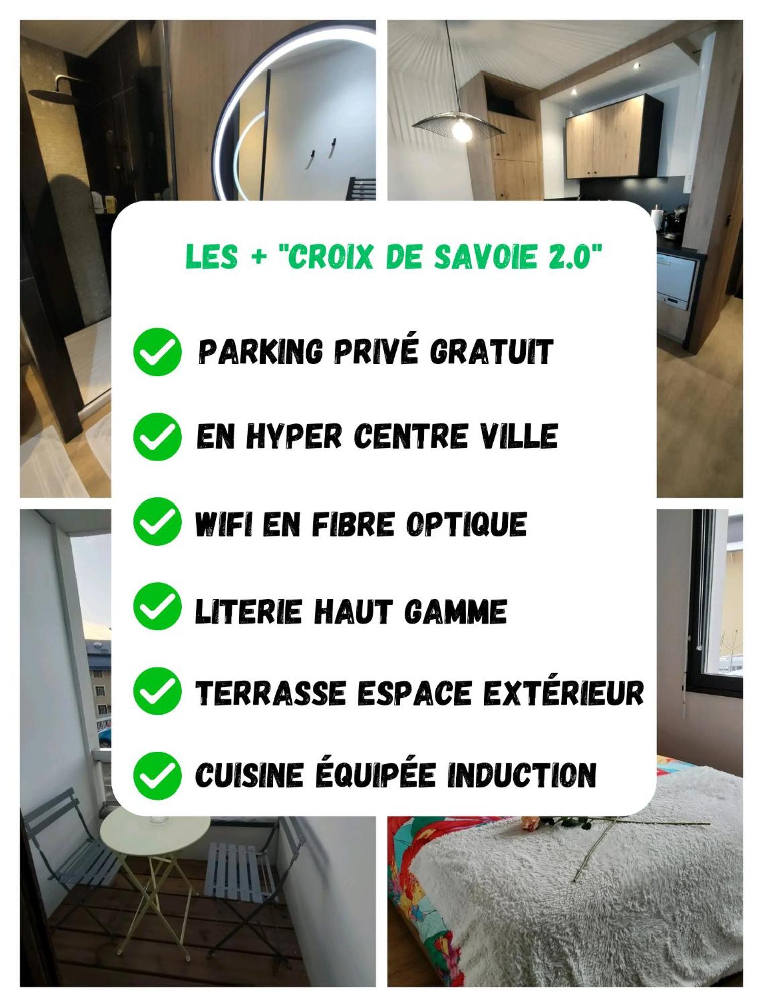 Magnifique 3 Etoiles En Hyper Centre Avec Place Privee Appartement Aix-les-Bains